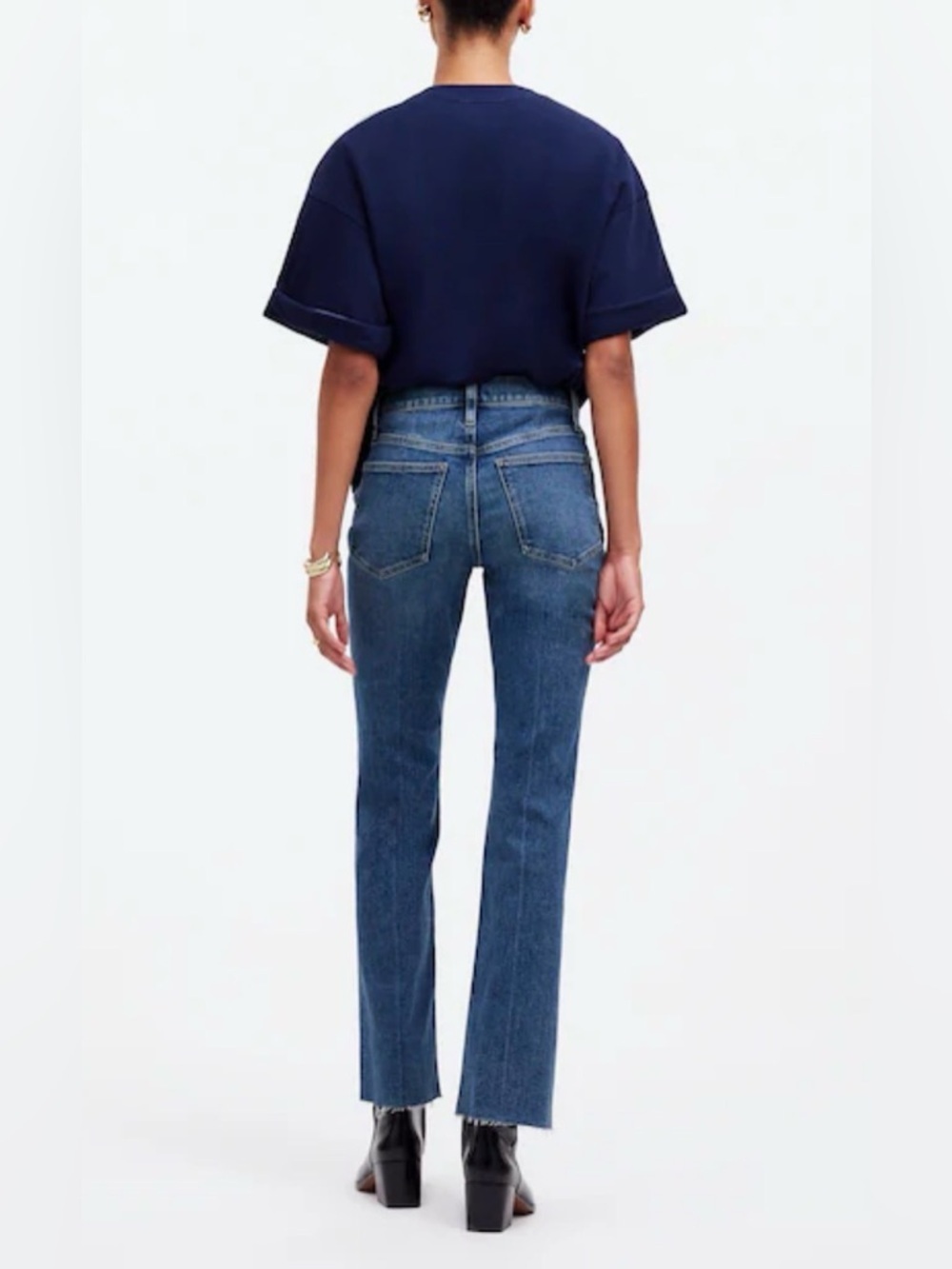 Madewell mid rise kick out jeans - Picture 7 of 15